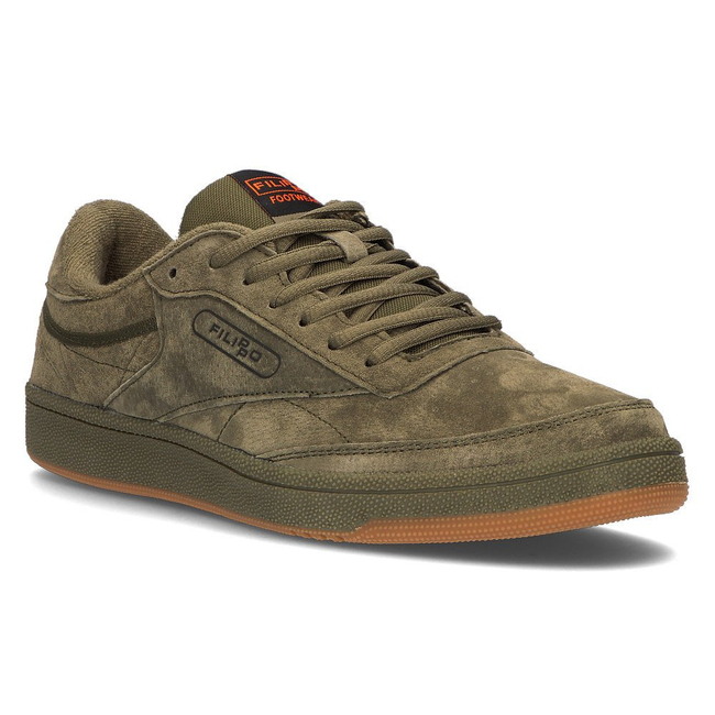 Leather shoes Filippo MSP2123/21 KH khaki