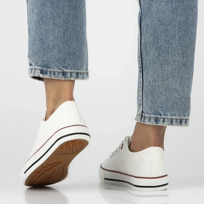 Trampki News 8SP30-4723 białe