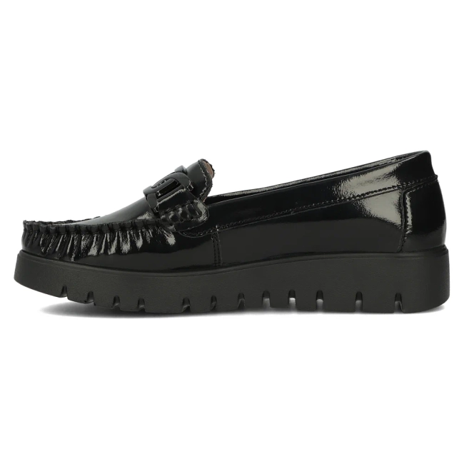 Leather loafers Filippo DP3334/24 BK L black