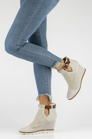 Wedge ankle boots Filippo DBT207/22 BE beige