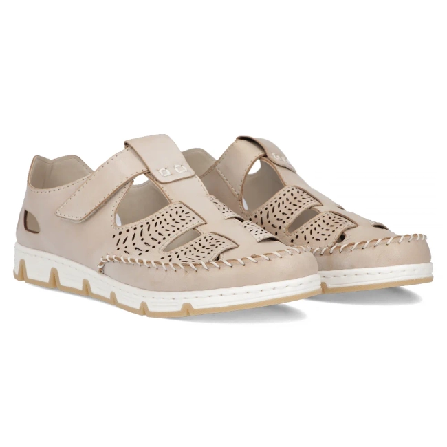 Leather Shoes Filippo 49958-61 beige