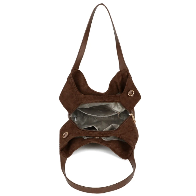 Brown handbag City