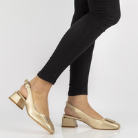 Heeled pumps FILIPPO DP2086/21 GO gold