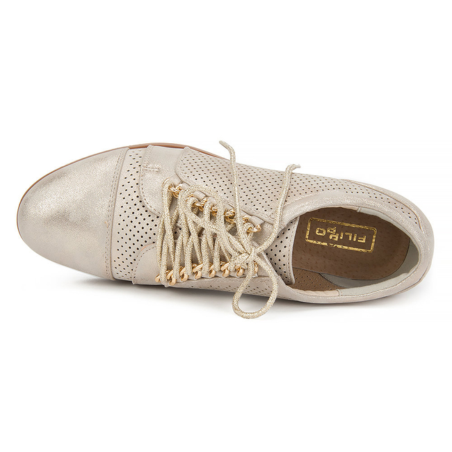 Shoes Filippo DP015/17 LT. GO gold