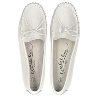 Leather loafers FILIPPO DP004/20 WH white