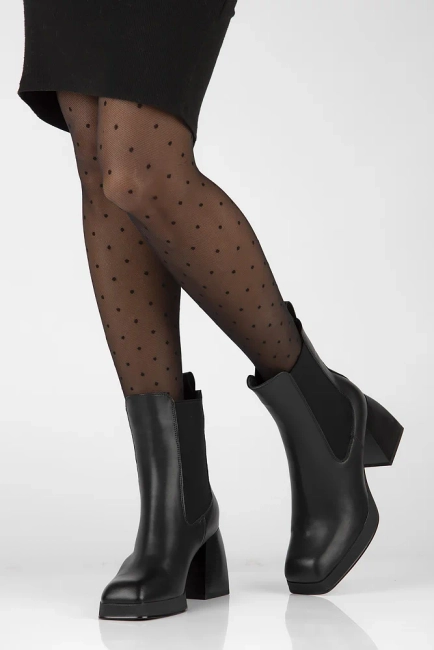 Leather ankle boots Artiker 53C0559 black