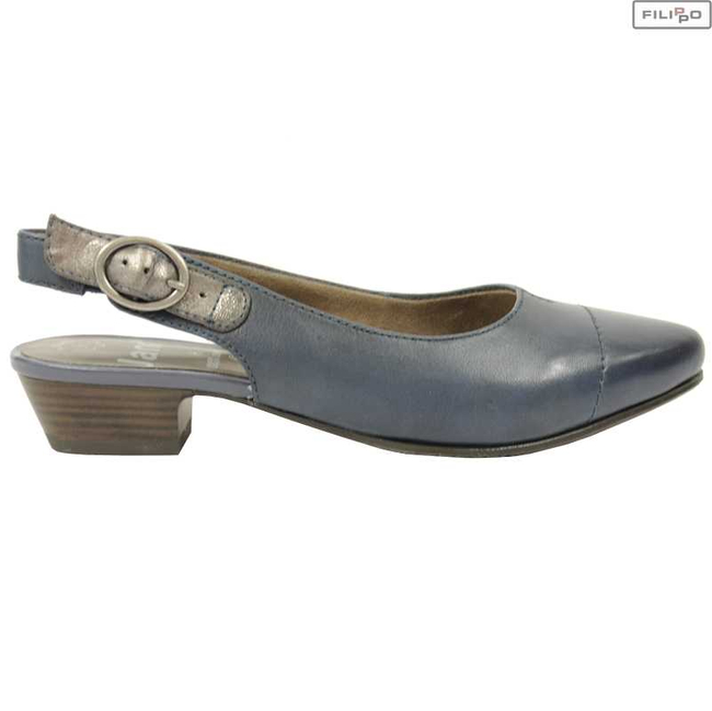 Sandały JANA 8/8-29400/26 navy 8022419