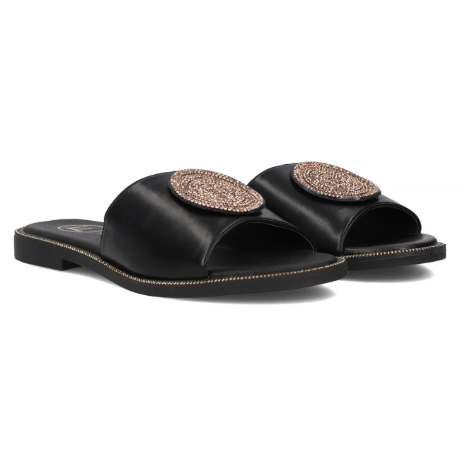 Slippers Filippo DK6217/25 BK black