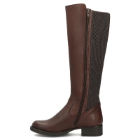 Leather boots Rieker Z9591-29 brown