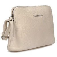 Leather handbag Toscanio F197 cream