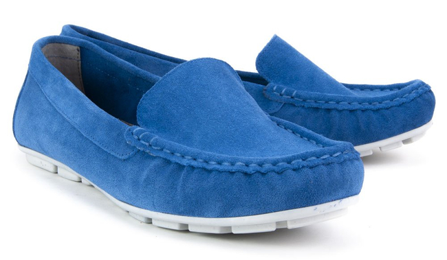 Loafers Filippo 10058 Blue Velor