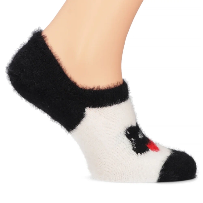 Women's Socks cat in a bow tie