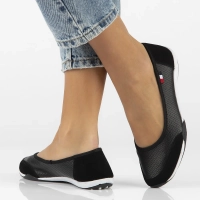 Leather ballerinas Filippo DP142/25 BK black