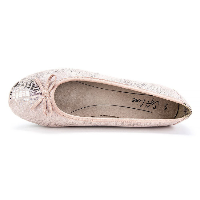 Ballerinas Soft Line 8-22164-20 595 Rose Met Stru