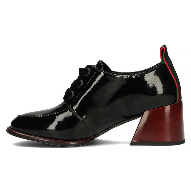 Leather shoes Filippo DP3732/22 BK black