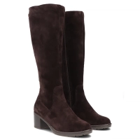 Leather boots Remonte D2A78-25 brown
