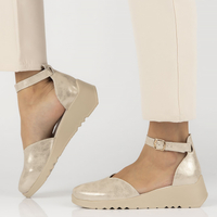 Leather shoes Filippo DP4596/23 GO gold