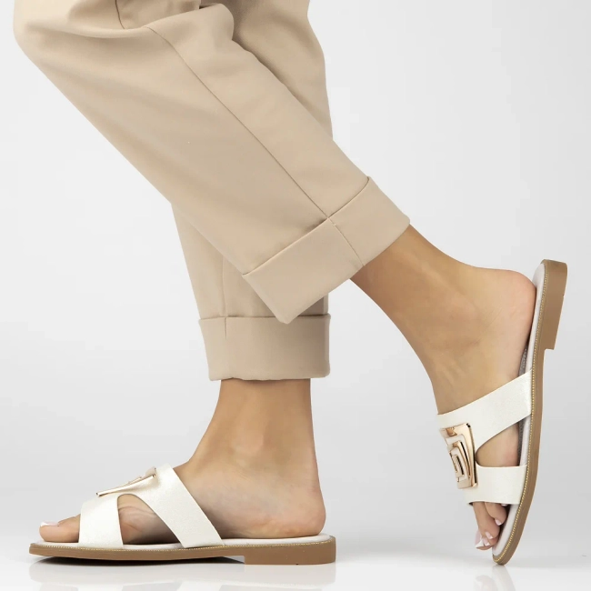 Slippers Filippo DK3703/25 WH white