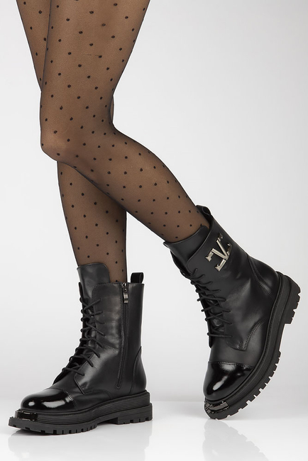 Leather boots Filippo 603 black