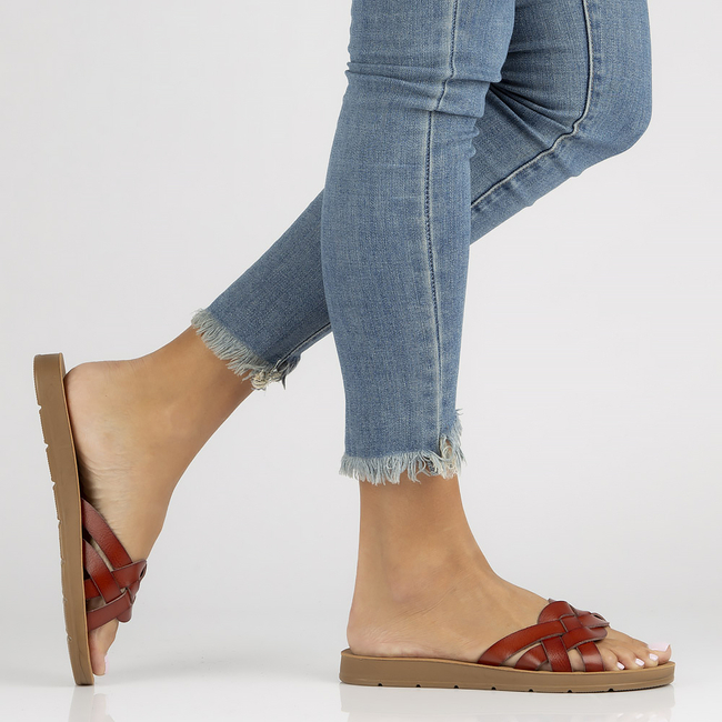 Slippers Filippo DK3610/22 BR brown