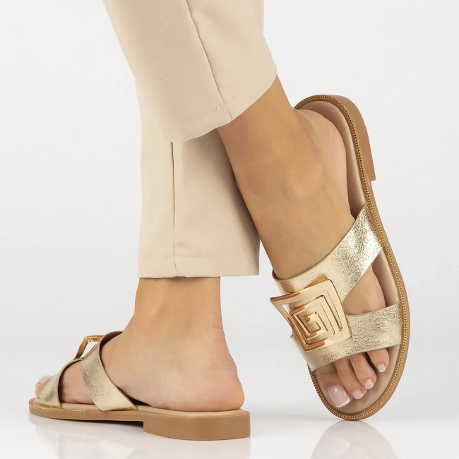 Slippers Filippo DK3703/25 GO gold