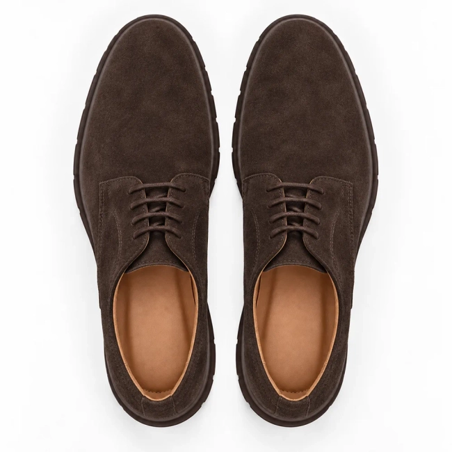 Leather shoes Filippo MP8010/26 BR SU brown