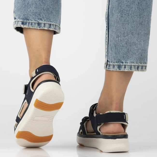 Leather sandals Filippo DS7034/25 NV navy