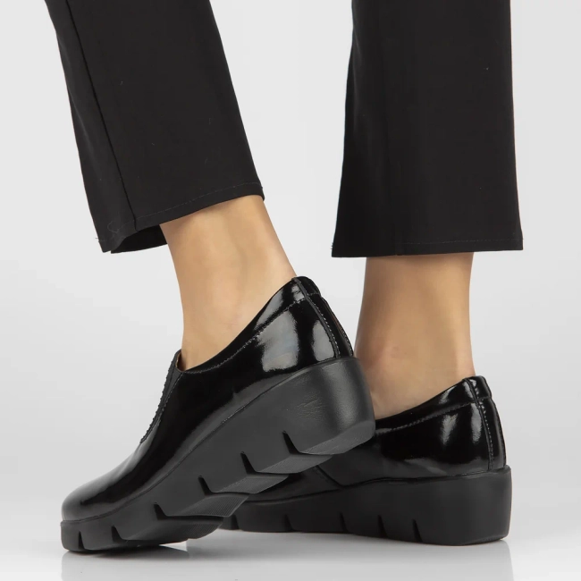 Leather shoes Filippo DP4784/23 BK black