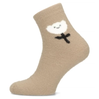 Women's Socks woolen white tulip
