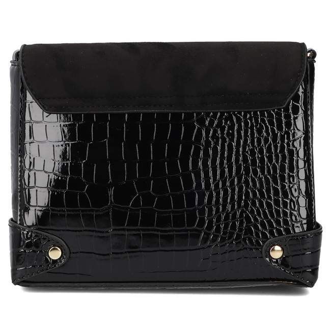 Black shoulderbag croco chick