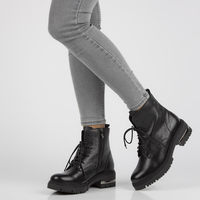 Leather ankle boots Filippo 60273 black