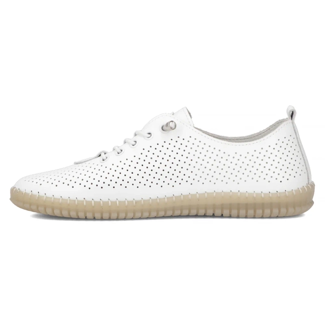 Leather shoes Filippo DP6140/25 WH white