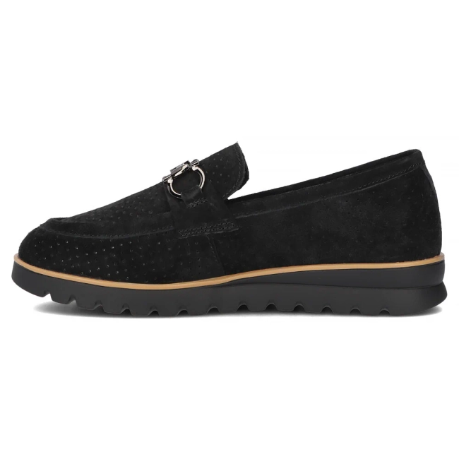 Leather shoes Filippo DP6851/25 BK black