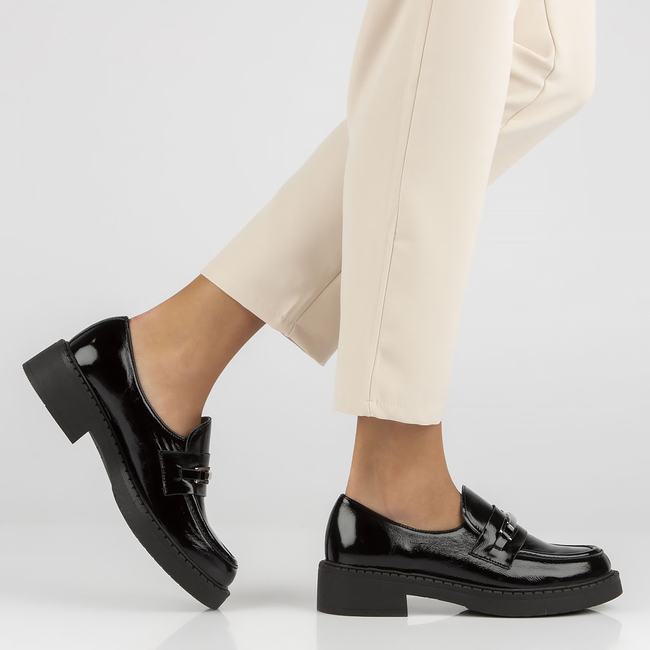 Leather shoes Filippo 20108 black