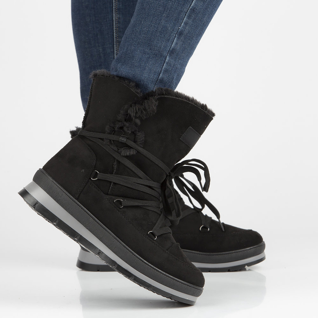 Śniegowce Filippo DBT3400/21 BK czarne