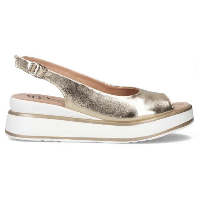 Leather sandals Filippo DS6153/25 GO gold