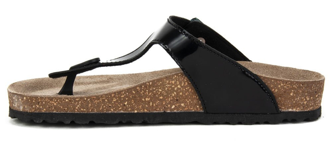 Japonki Marco Tozzi 2-27400-22 018 Black Patent