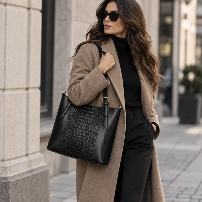 Black handbag Emese