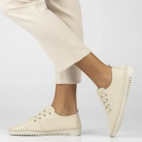 Leather shoes Filippo DP7030/25 BE beige