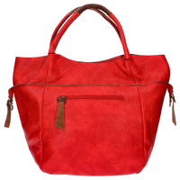 Handbag Paolo Bags PB-583 Red