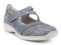 Półbuty Rieker 41373-12 BLUE