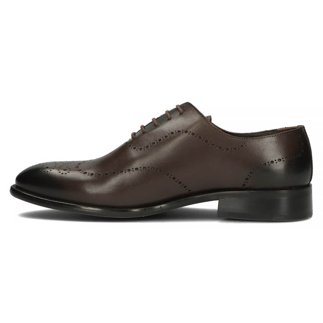 Leather shoes Filippo 3616 brown COFFE