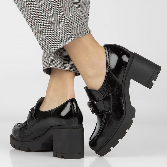 Leather shoes Filippo 20097 black