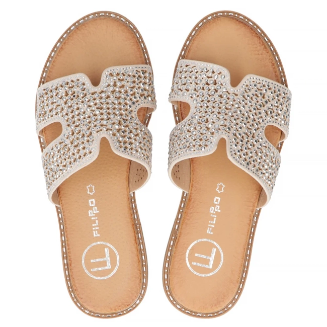 Slippers Filippo DK6973/25 BE beige
