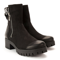 Ankle boots Filippo 1049/5 Ch-18 black nubuck