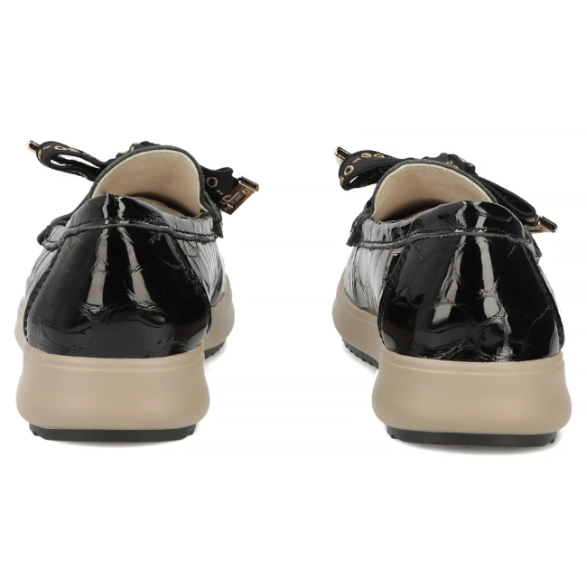 Leather loafers Filippo DP6457/26 BK CR black