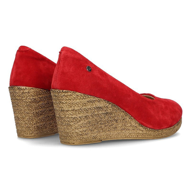 Leather shoes Filippo DP1328/21 RD red