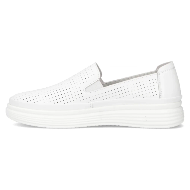 Leather shoes Filippo DP6752/25 WH white