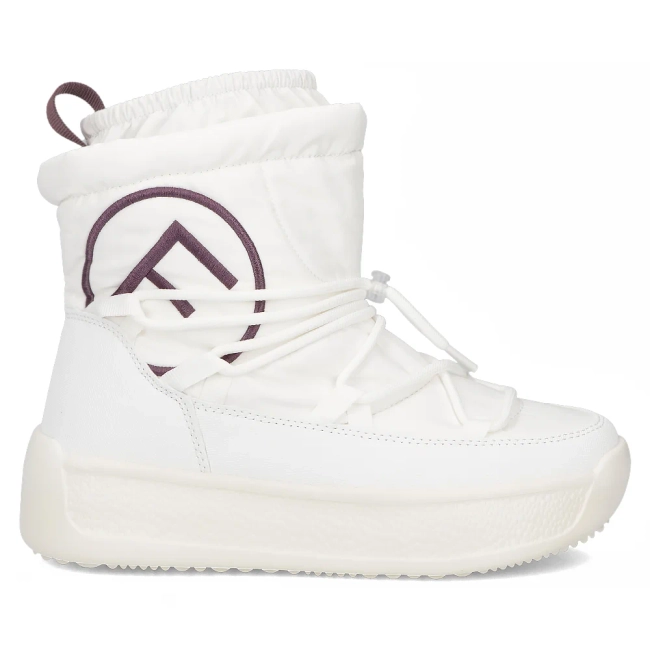 Filippo snow boots with membrane DBT6652/24 WH white