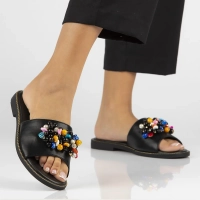 Slippers Filippo DK6233/24 BK black